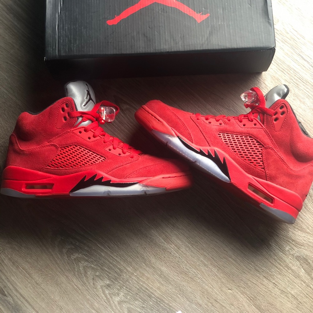 Jordan 5 “red suede”